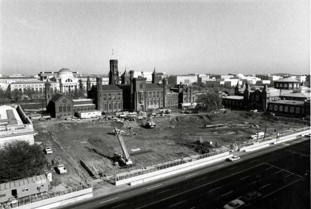 Quadrangle excavation, 1983, by Jeffrey Ploskonka.