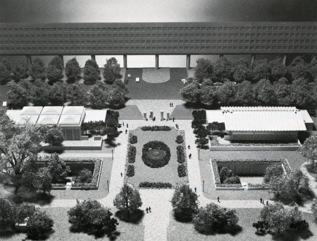 Model of Quadrangle, by Dane A. Penland.