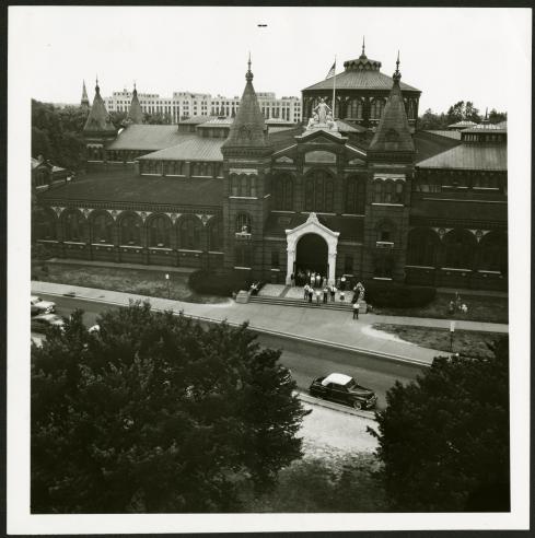 Arts and Industries Building, 1954. Record Unit 95, Smithsonian Institution Archives, Neg. no. SIA2012-2774.