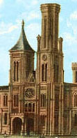 Photograph of Smithsonian Building.