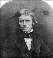 Click on photograph of Michael Faraday
