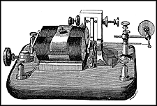 Click on sketch of Morse receiver