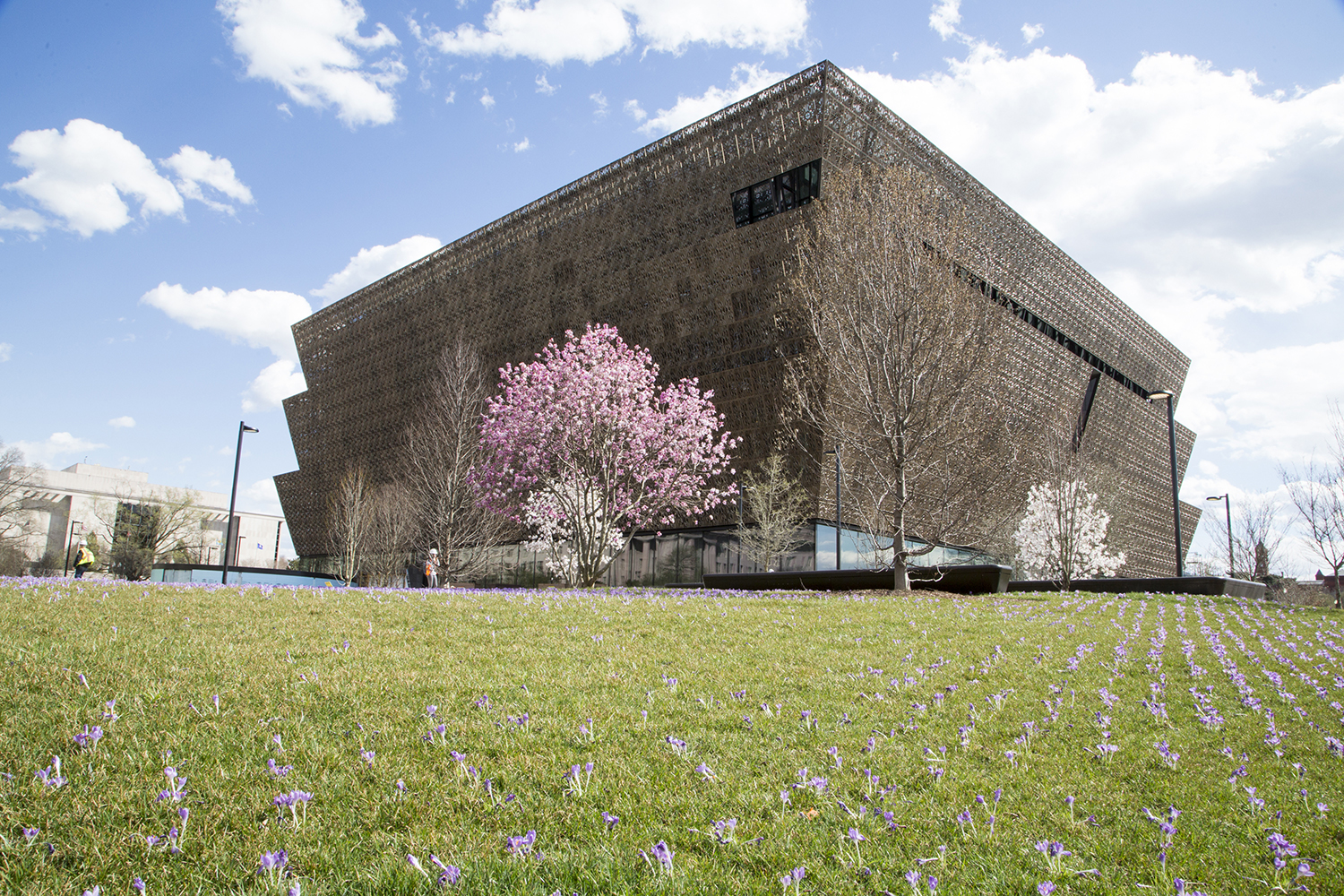 National Museum of African American History and Culture in Spring 2016