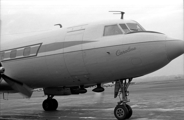 Presentation of Kennedy Aircraft "Caroline" to the Smithsonian
