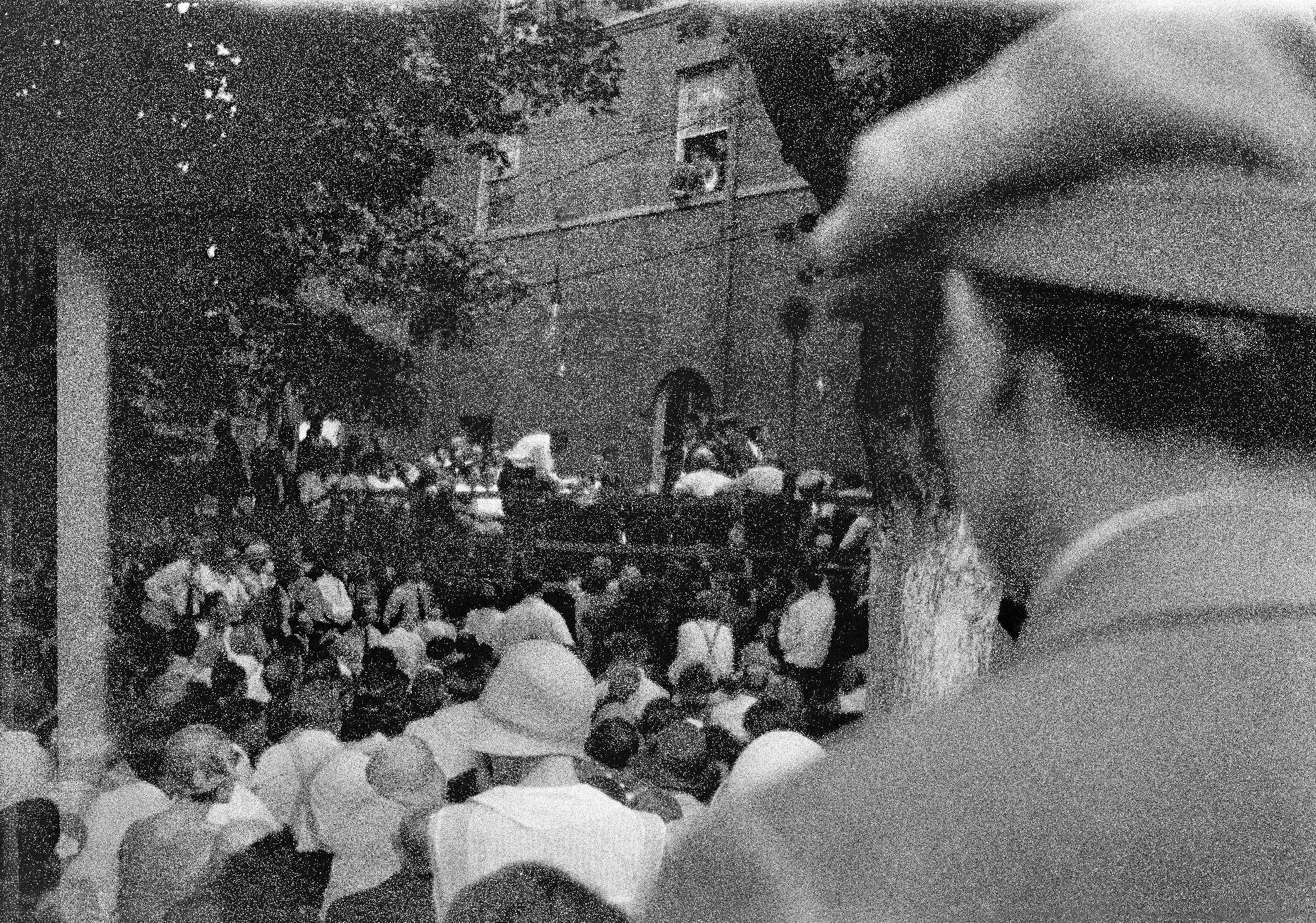 Clarence S. Darrow interrogating William Jennings Bryan, Scopes trial, Dayton, Tennessee, July 20, 1
