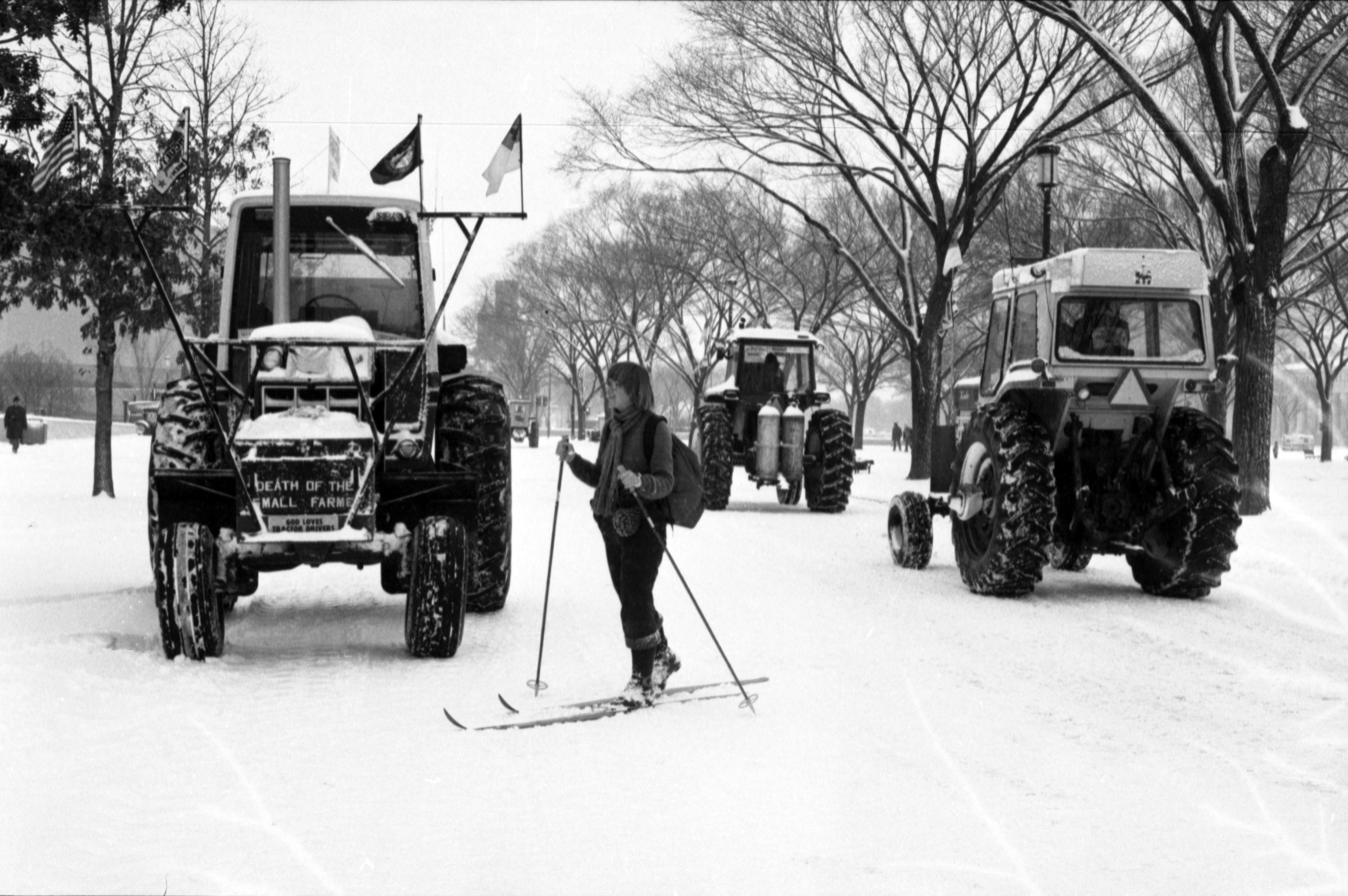 American Agriculture Movement "Tractorcade" on National Mall