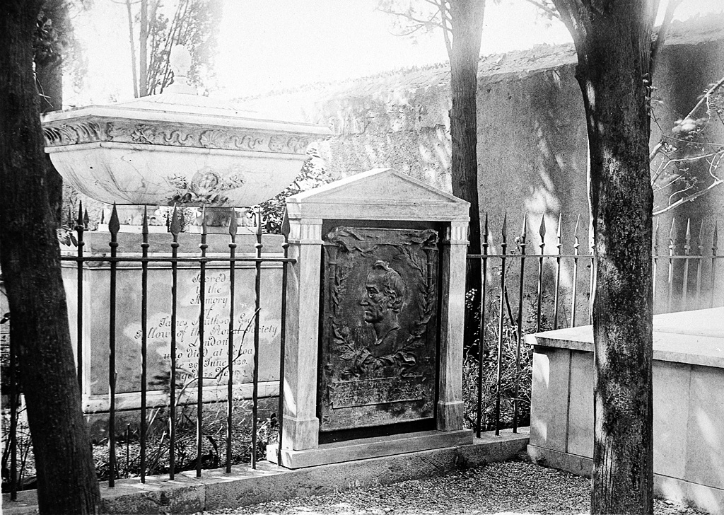 Smithson’s Crypt in Genoa, Italy, Prematio Studio Fotographico (Genova, Italy), 1897, Smithsonian Institution Archives, negative # 82-3195.