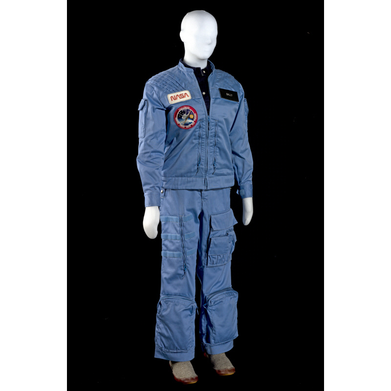 Astronaut Sally K. Ride wore these clothes during her flight in space