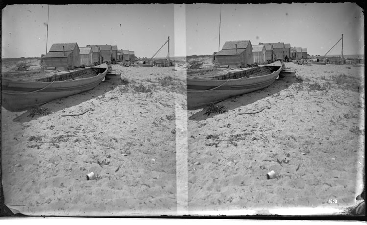 Fishing Shacks, Woods Hole, Massachusetts, 