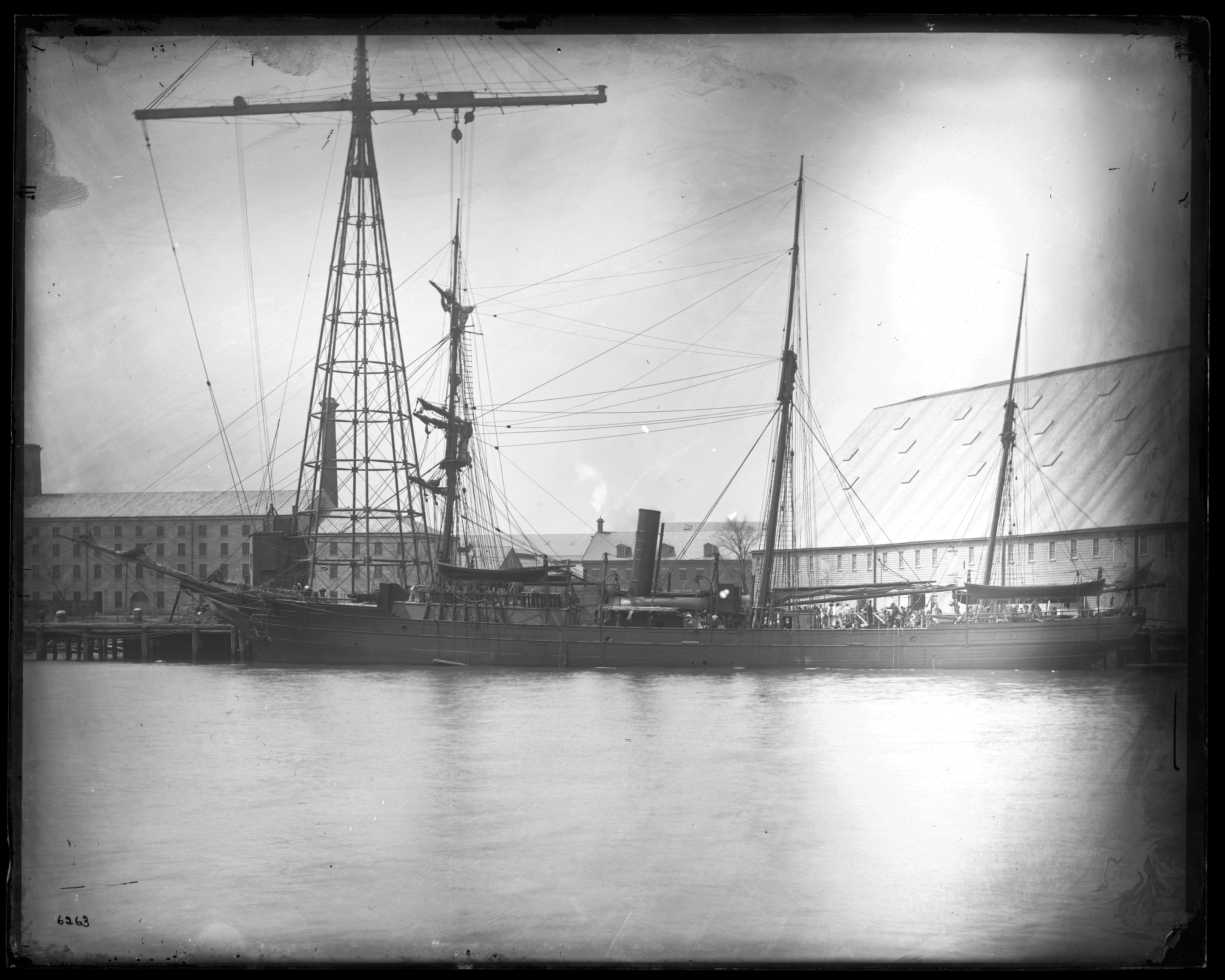 USS Bear at Brooklyn Navy Yard