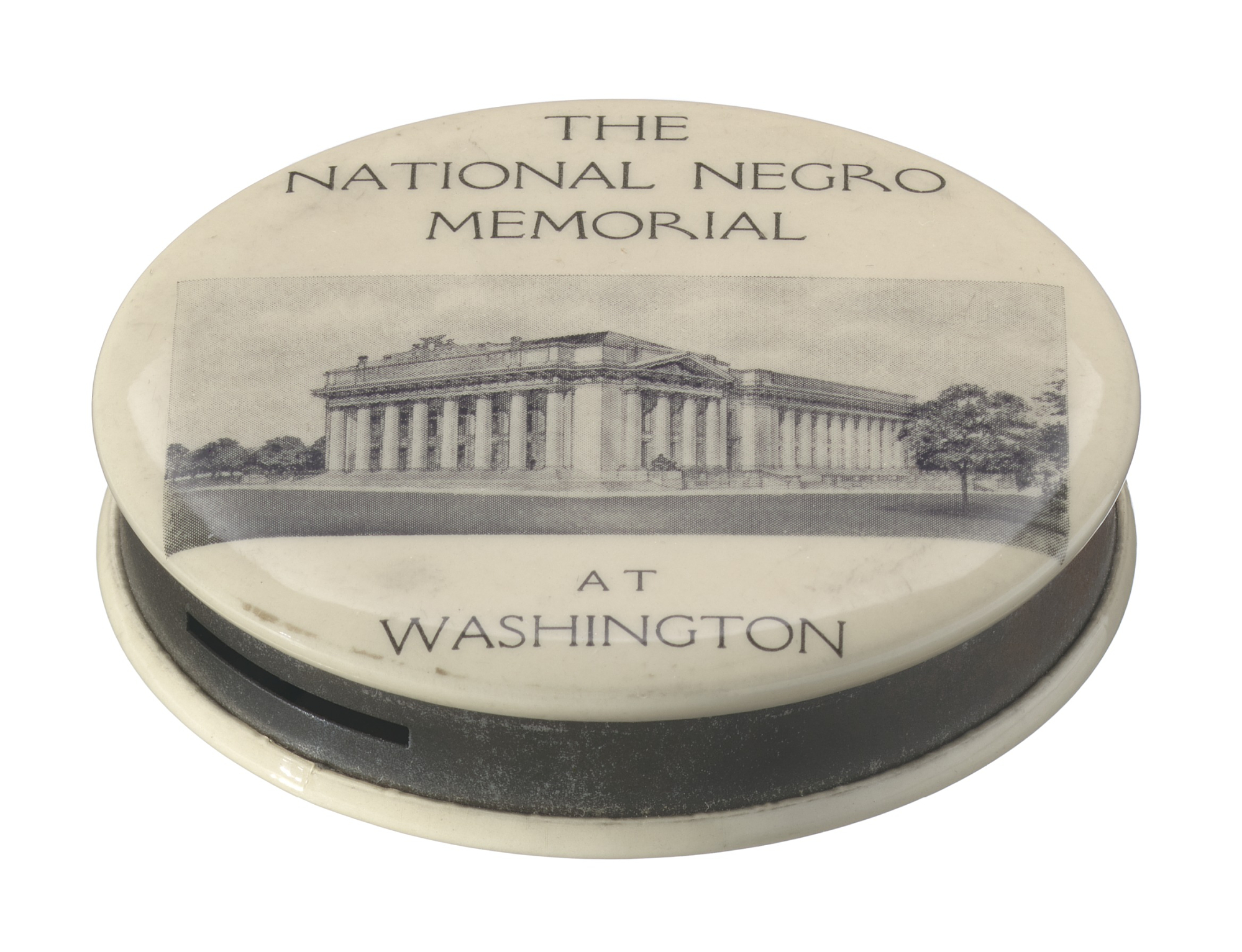 Keepsake pocket bank for the National Negro Memorial, ca. 1926