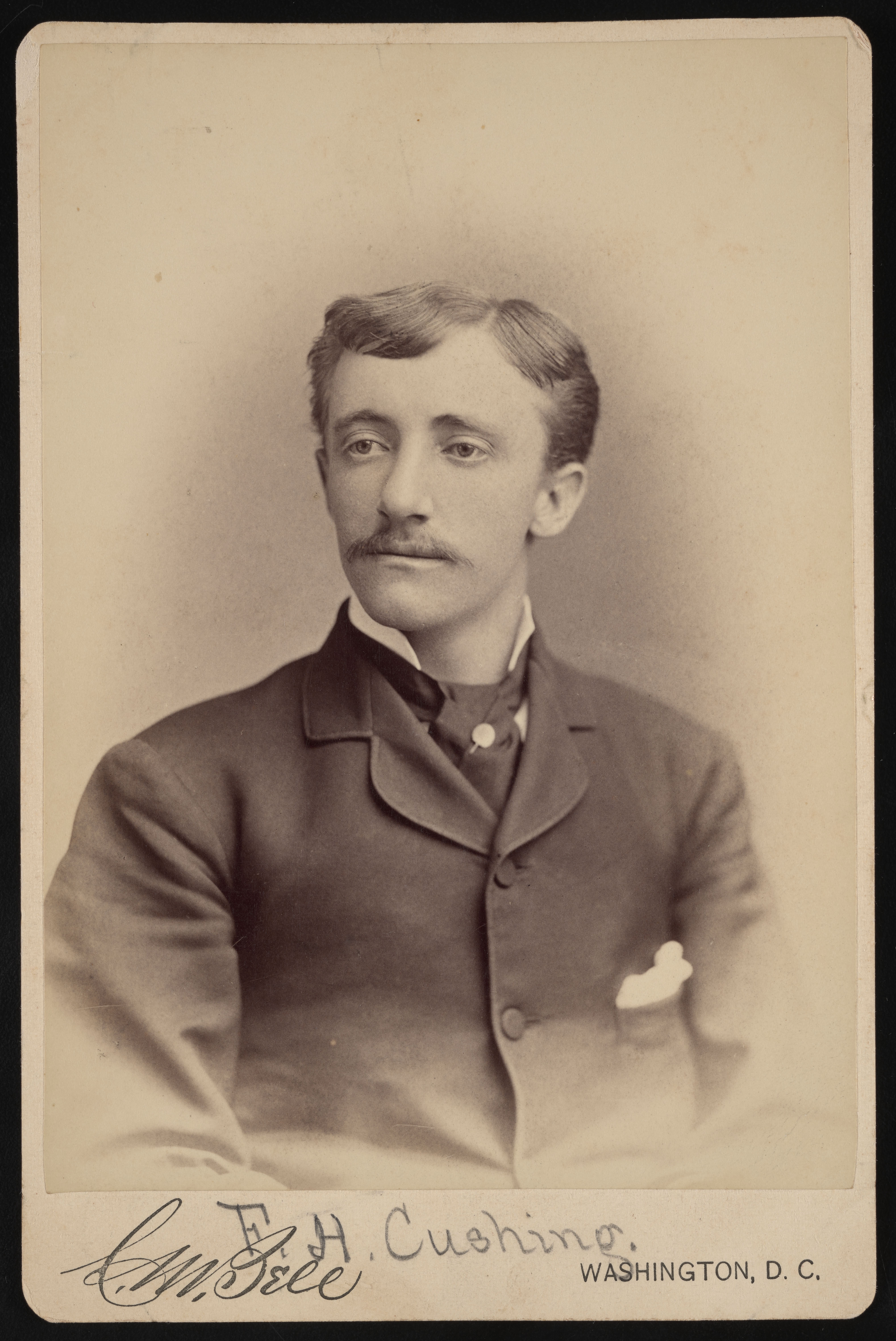 Portrait of Frank Hamilton Cushing