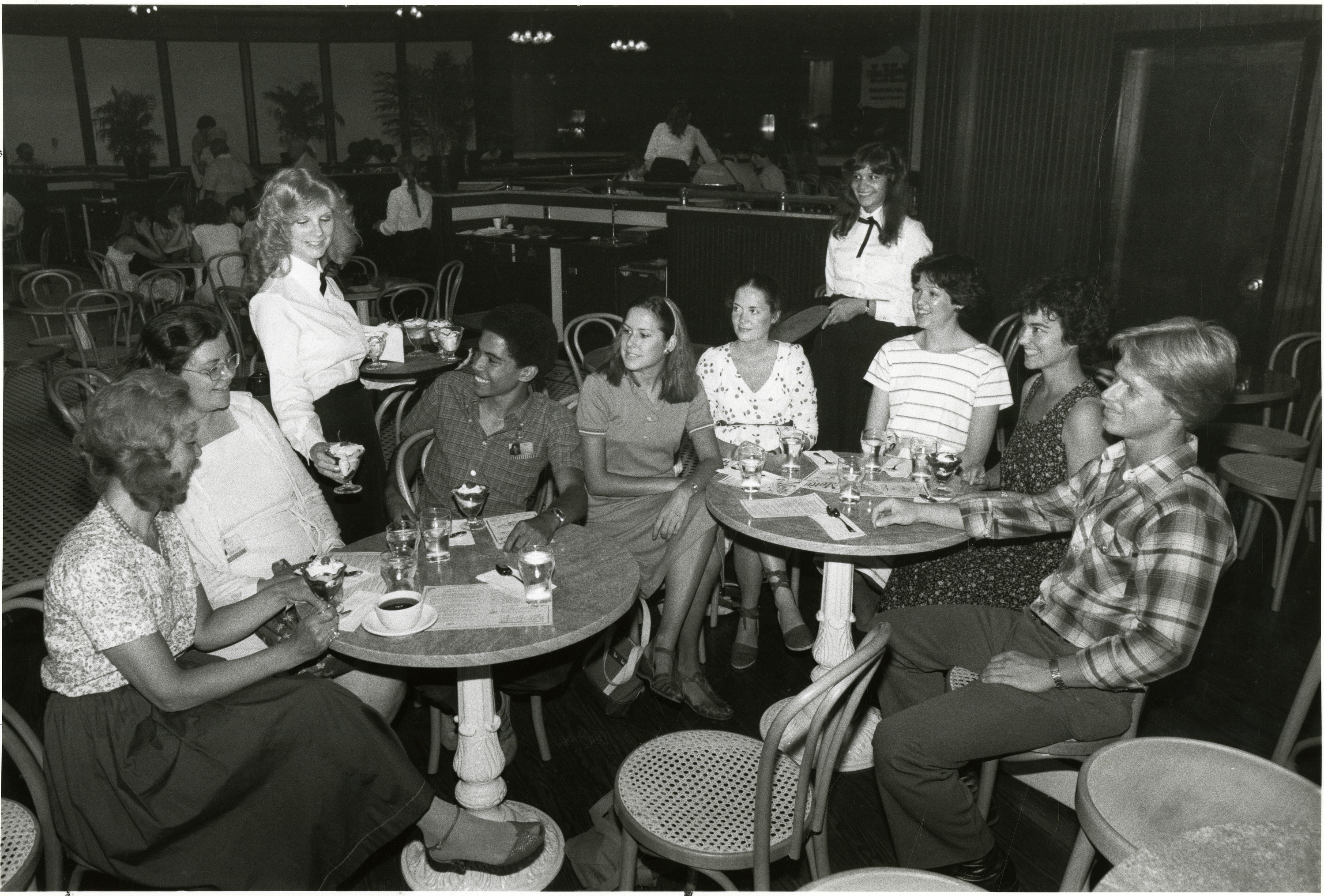 American Old-Fashioned Ice Cream Parlor