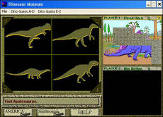 Screenshot of an executable file that executes a game, Smithsonian Office of Education, Smithsonian 