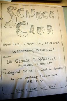 As a young Professor at Syracuse University, George C. Wheeler was invited to give a number of talks