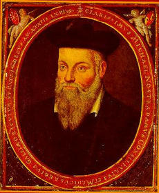 The Portrait of Michel de Nostredame (Nostradamus).