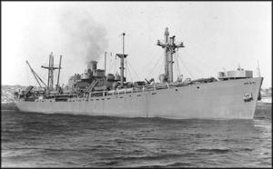 The Liberty Ship SS Joseph Henry, c. 1945, by Unknown, photographic print, courtesy of William F. Hu