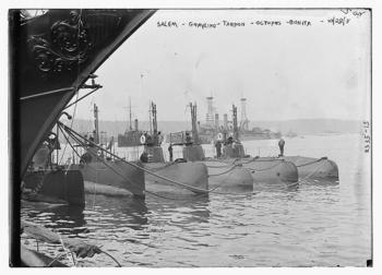 Salem [i.e. Salmon], Grayling, Tarpon, Octopus, and Bonita, October 28, 1911, by Bain News Service, 