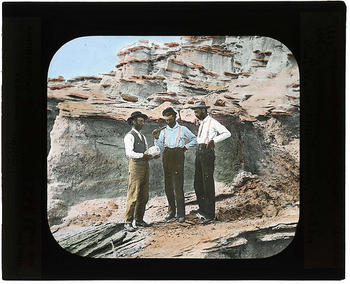 Barbour, Wortman, and Gidley on paleontological expeditions, 1900-1935.