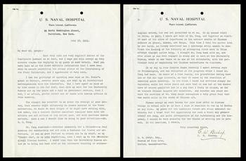 Carl W. Bishop correspondence to John Ellerton Lodge regarding Kuang-zung Tung, July 17, 1921, SIA A