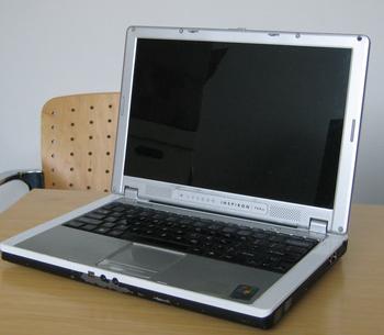 This 13" laptop contained approximately 6 GB of files to be transferred to the Archives. Courtesy o