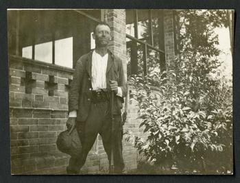 David Crockett Graham at Yachow at the end of a collecting trip to Tatsienlu