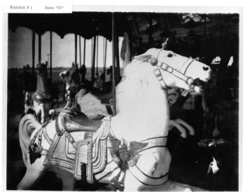 Dentzel Carousel in 1966, Neg. no. SIA2010-3447, to be used in "Carousel! Burlington's Historic Dent