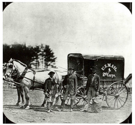 Union Army Mail Wagon