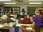 Image of Reading room of the Smithsonian Institution Archives in the Arts and Industries Buildings