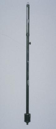 Portable Barometer, consisting of a long stick with a device at one end