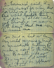 Image of a page of Schmitt's handwritten diary 