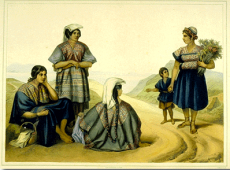 Four women and a child