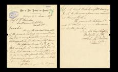 John M. Wilson to Spencer F. Baird, June 1, 1887, Record Unit 30 - Office of the Secretary, Correspo