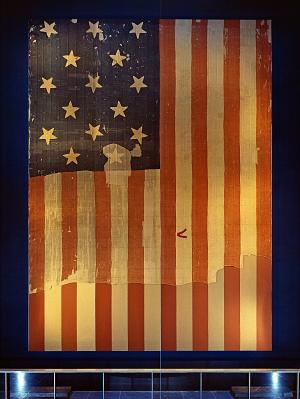 Star-Spangled Banner, NMAH, circa 1964.