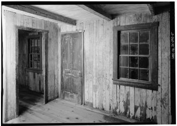 Mulliken-Spragins Tenant House Installed at National Museum of American History, Image ID HABS DC,WASH,492--5, Courtesy Library of Congress Prints and Photographs Division. Mulliken-Spragins Tenant House