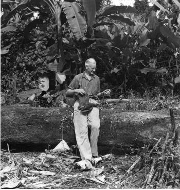 Alexander Wetmore in Panama, 1947.