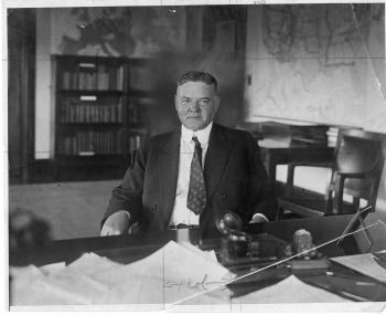 Herbert Hoover before becoming President