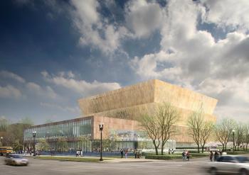 Design for National Museum of African American History and Culture, 2010. Image Courtesy of the National Museum of African American History and Culture's Website.Smithsonian Institution Archives (Image Number: tmpF52C_tmp_tcm20-183729). Design for National Museum of African American History and Culture, 2010.