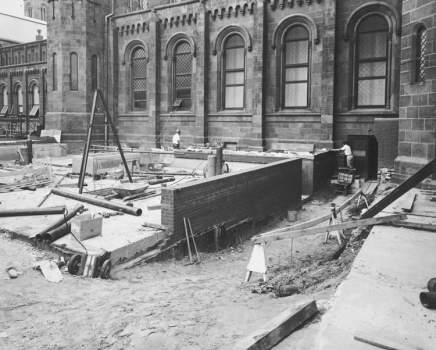 Renovation of the Smithsonian Institution Building, or Castle.