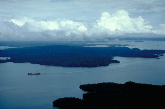 Aerial View of Barro Colorado Island