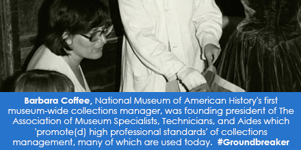 Barbara Coffee, National Museum of American History