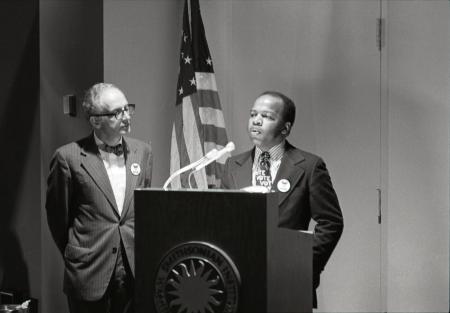 John Lewis at Opening of "Right to Vote" Exhibit