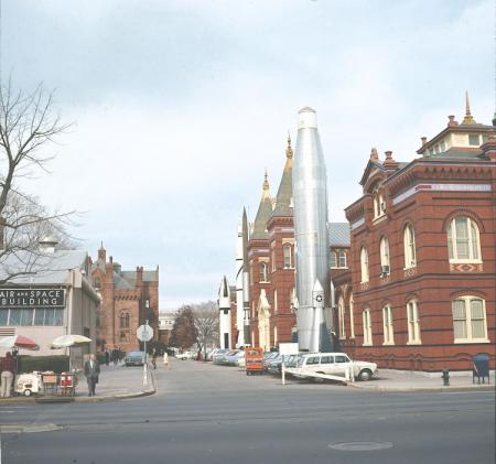 Exterior View of Smithsonian Buildings