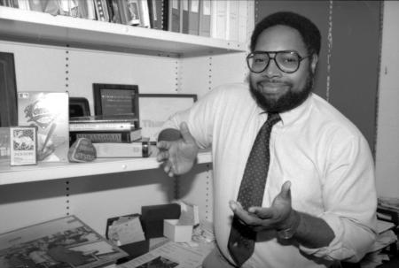 Lonnie G. Bunch III after his appointment as associate chair of the Department of Social and Cultura