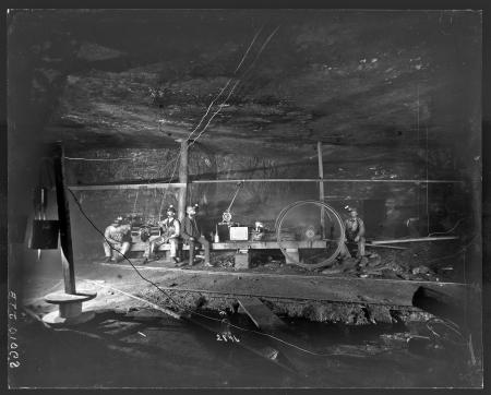 Interior of Coal Mine, Schuylkill County, Pennsylvania, 1884