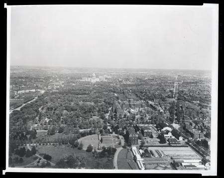 Aerial View of National Mall, 1900s