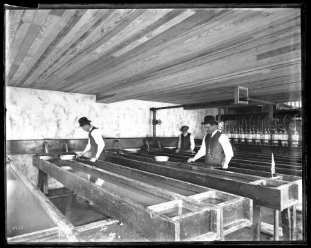 Interior View of United States Fish Commission Hatchery