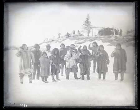 Group Portrait of Inuits, Northern Alaska Exploring Expedition