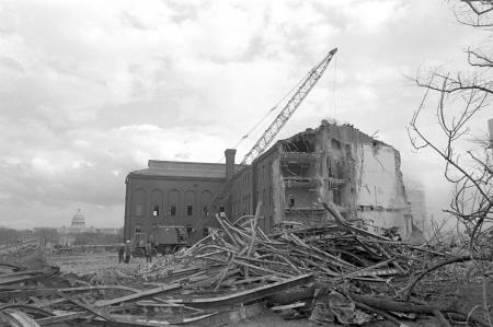 Demolition of Army Medical Museum