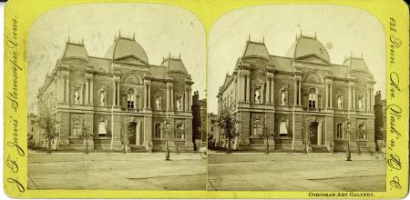 Exterior of Renwick Gallery, c. 1880s, by J.F. Jarvis, Stereoscopic View, Image ID# SIA2011-1138 or SIA2008-2350 or 95-1169. Exterior of Renwick Gallery, c. 1880s, by J.F. Jarvis, Stereoscopic View, Image ID# SIA2011-1138 or